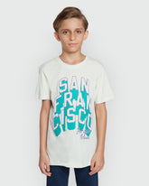 Milky Green Tee For Boys By OVS Green / 11 Y
