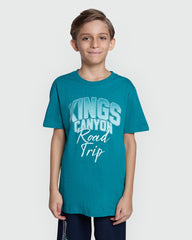 Fanfare Green Tee For Boys – OVS Casual Collection Green / 11 Y