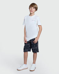 OVS Modern Fit Boys’ Tee – Blanc De Blanc White / 11 Y