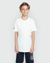OVS Boys’ White Mod Tee – Daily Essential White / 11 Y