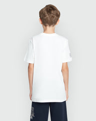 OVS Boys’ White Mod Tee – Daily Essential White / 11 Y