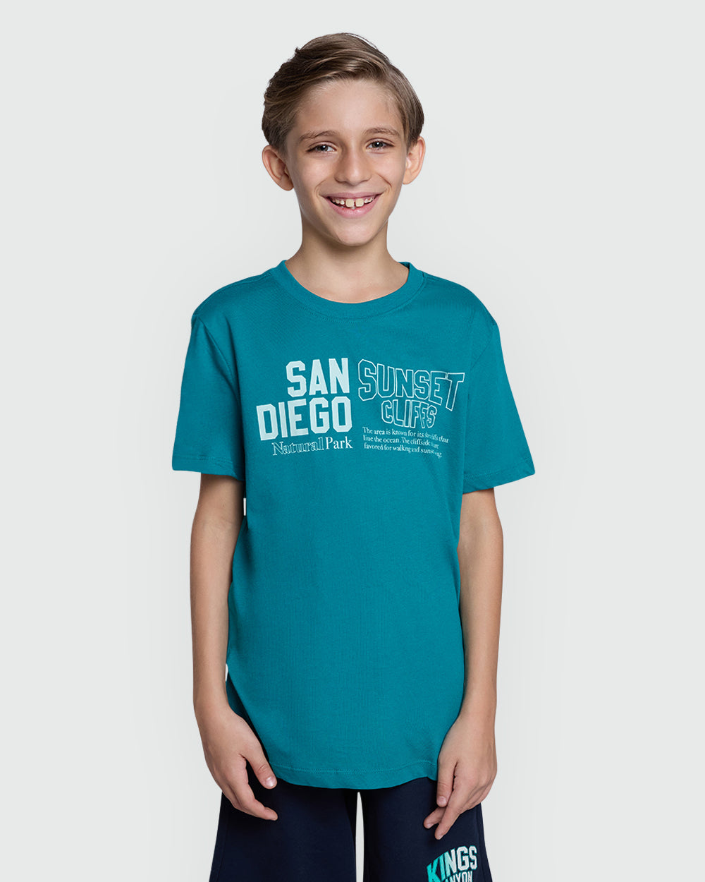 Fanfare Green Modern Boys' Tee By OVS Green / 11 Y