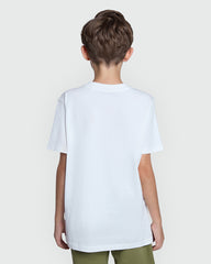 Classic Mod C White Tee For Boys – OVS White / 11 Y