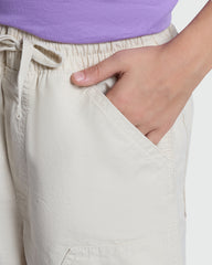 OVS Patched Shorts For Boys – Birch Shade Pink / 11 Y