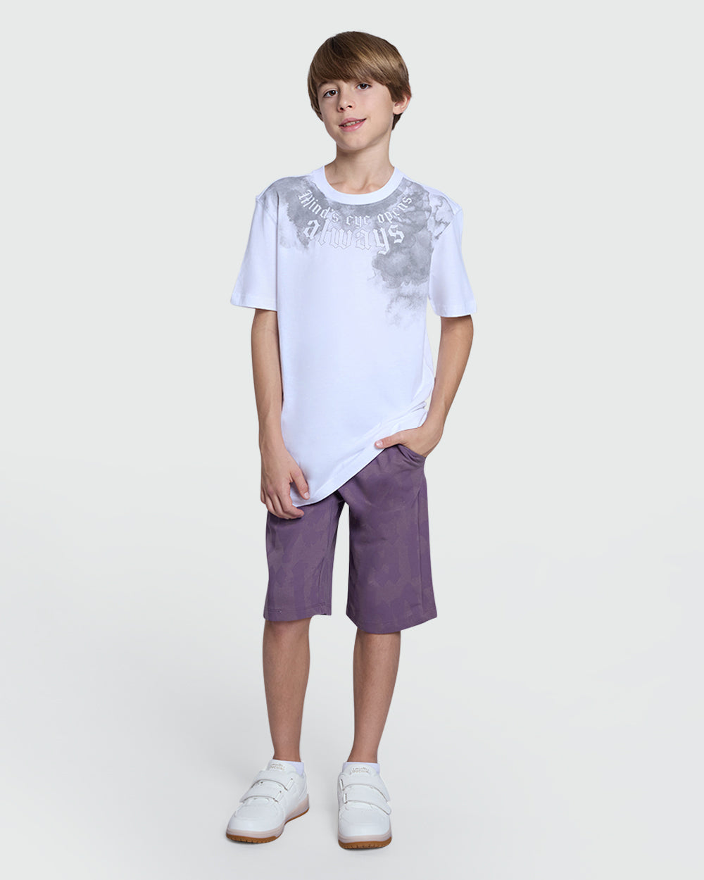 OVS Shorts For Boys – Arctic Dusk Edition Violet / 11 Y