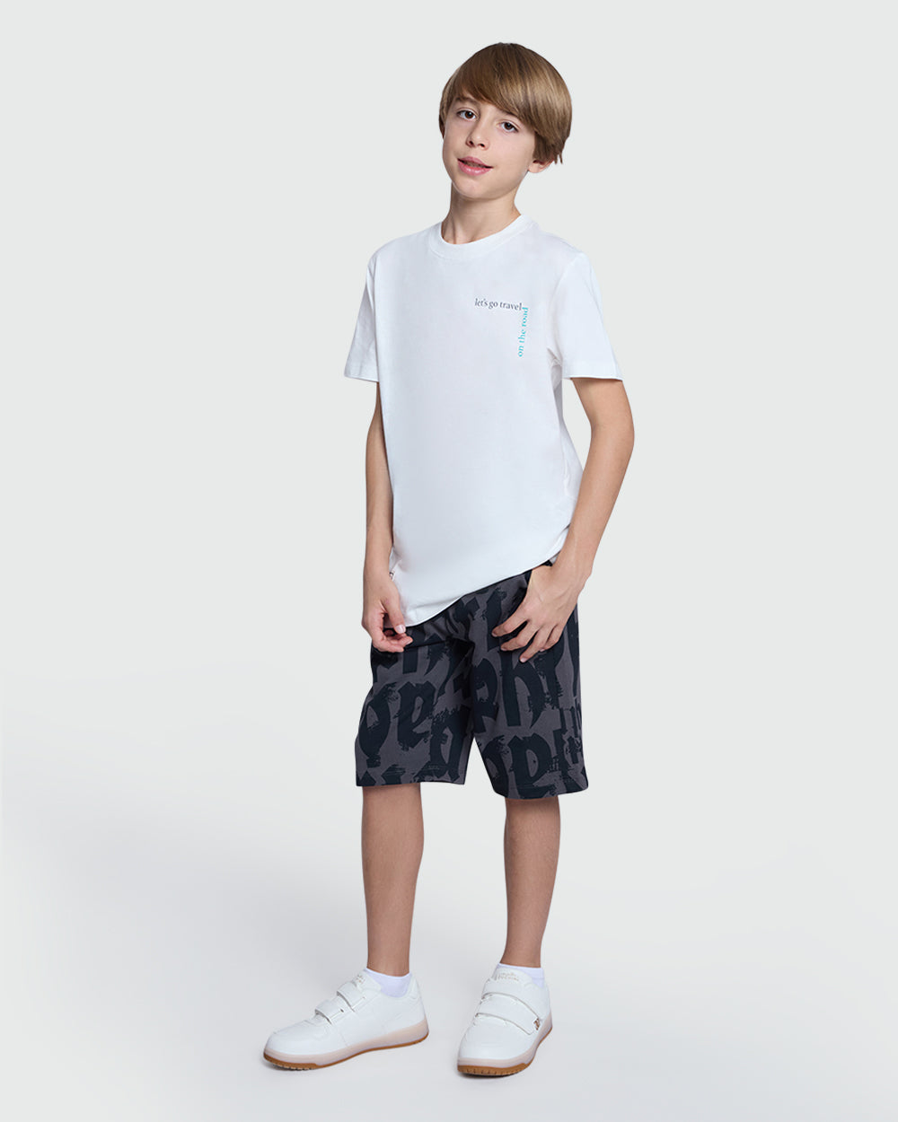 Forged Iron Grey Shorts For Boys – By OVS Grey / 11 Y
