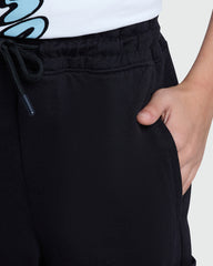 OVS Cargo Shorts In Caviar For Boys Black / 11 Y
