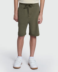 OVS Boys’ Cargo Shorts In Ivy Green Brown / 11 Y