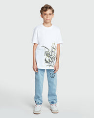 OVS Boys’ White Tee – Modern Graphic Style White / 11 Y