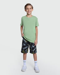 Boys’ Modern Shorts In Caviar – OVS Collection Black / 11 Y