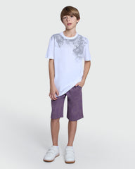 White Modern Tee – Boys’ Range By OVS White / 11 Y