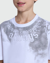 White Modern Tee – Boys’ Range By OVS White / 11 Y