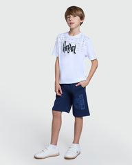 Classic White Modern Tee By OVS For Boys White / 11 Y