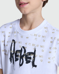 Classic White Modern Tee By OVS For Boys White / 11 Y