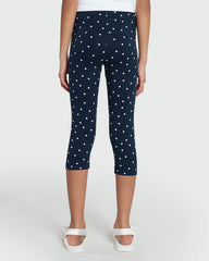 Girls' Navy Leggings By OVS – Black Iris Tone Blue / 9-10 Y
