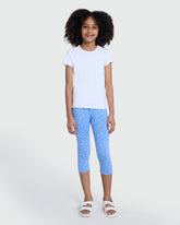 OVS Girls’ Leggings In Cornflower Blue Azure / 9-10 Y