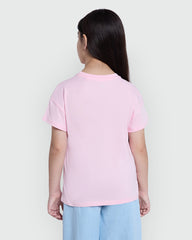 Brighten Her Day With This Tickled Pink OVS Tee Pink / 9-10 Y