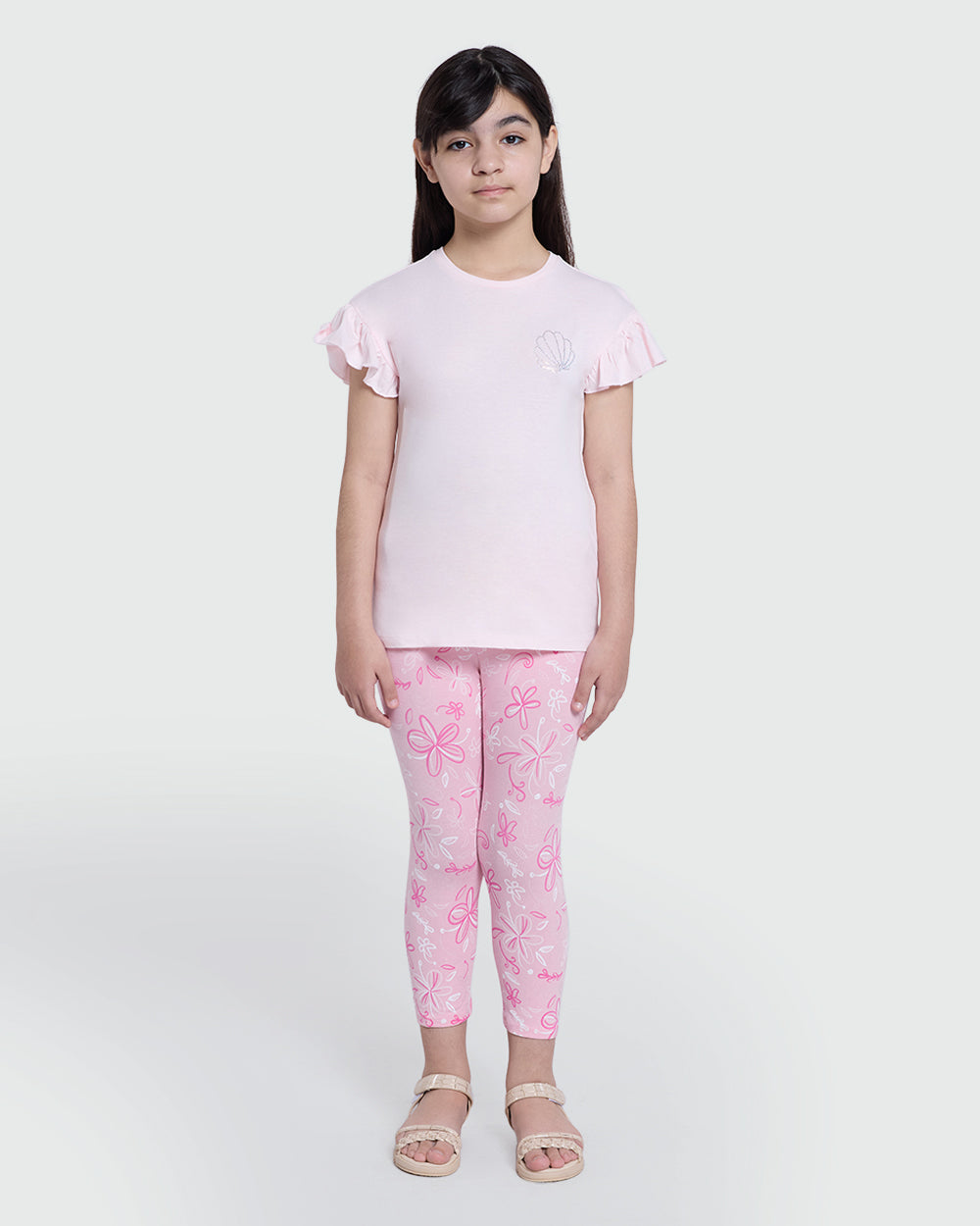 Tickled Pink Leggings For Girls – OVS Essential Pink / 9-10 Y