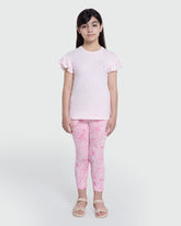 Tickled Pink Leggings For Girls – OVS Essential Pink / 9-10 Y