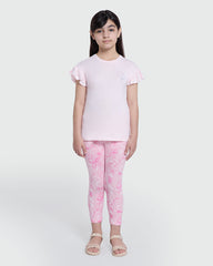 Tickled Pink Leggings For Girls – OVS Essential Pink / 9-10 Y