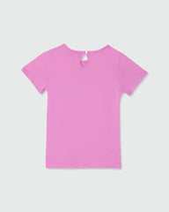 Cotton T-Shirt With Strawberry Print SACHET PINK / 24-30 Months