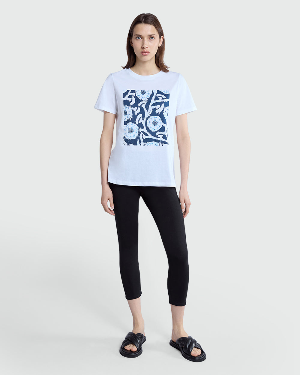 OVS 7/8 Black Leggings For Women Black / M