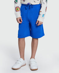 Boys’ Shorts In Lapis Blue – OVS Style Essential Blue / 9-10 Y