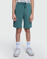 Sea Pine Green Boys' Shorts By OVS Green / 9-10 Y