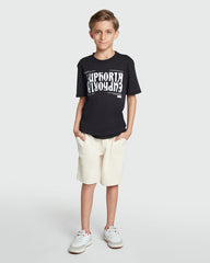 OVS Soft Pink Shorts For Boys In Buttercream Tone Pink / 9-10 Y