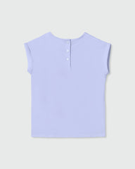 OVS GIRLS T-SHIRT LETTERING WHITE / 24-30 M