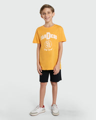 Aop Shorts For Boys – Black & Beige By OVS Black/Brown / 9-10 Y