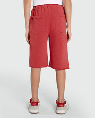 Cranberry Red OVS Shorts For Active Boys Pink / 9-10 Y