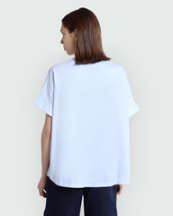 OVS Woman Oversized Cotton Tee – Optical White White / L/XL