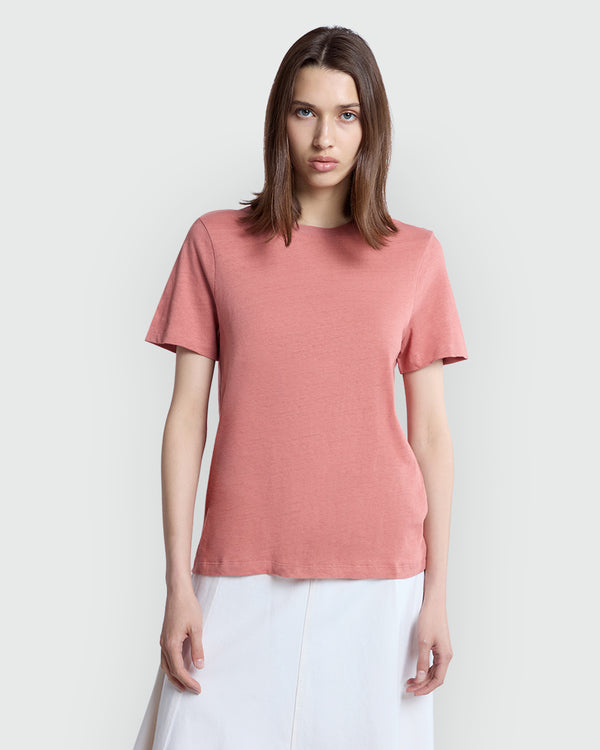 OVS Woman Brick Dust Tee For Everyday Style Pink / M
