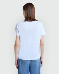 OVS Printed White Tee For Women White / M