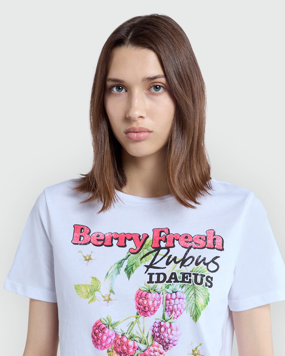 OVS Printed White Tee For Women White / M