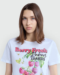 OVS Printed White Tee For Women White / M