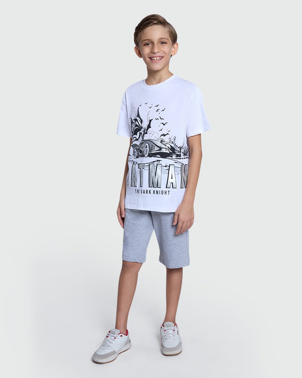 OVS Boys’ Shorts In Dapple Gray Violet / 9-10 Y