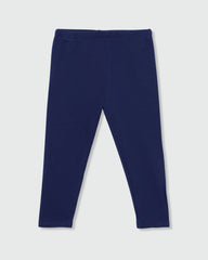 OVS GIRLS SOLID LEGGINGS BLUE / 24-30 M