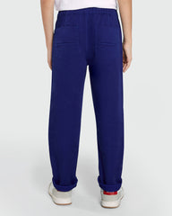 Ovs Stretch Paper Bag Joggers Blue / 9-10Y