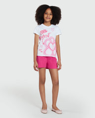 Beetroot Purple Sweatshorts – OVS Girls’ Active Style Pink / 9-10 Y