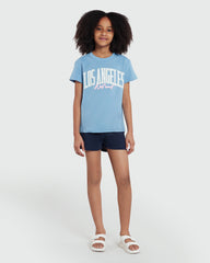 OVS Basic Shorts For Girls In Peacoat Blue Blue / 9-10 Y