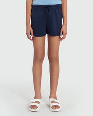 OVS Basic Shorts For Girls In Peacoat Blue Blue / 9-10 Y