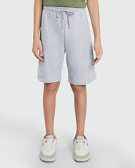 Basic Shorts For Boys In Grey Melange – OVS Essentials Grey / 10-11 Y