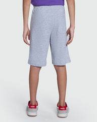 OVS Basic Shorts In Grey Melange – Boys’ Pick Grey / 10-11 Y