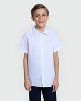 Bright White Short Sleeve Shirt For Boys – OVS White / 9-10 Y