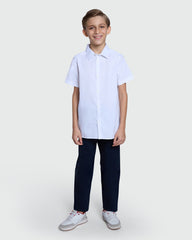 Bright White Short Sleeve Shirt For Boys – OVS White / 9-10 Y