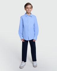 Dark Navy Chinos For Boys โ OVS Smart Look Blue / 9-10 Y