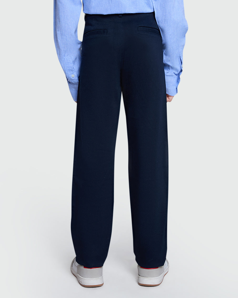 Dark Navy Chinos For Boys โ OVS Smart Look Blue / 9-10 Y Dark Navy Chinos For Boys โ OVS Smart Look Blue / 9-10 Y