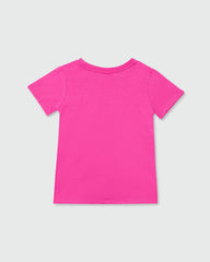 OVS GIRLS TOPS BASIC T-SHIRT PINK / 24-30 M